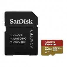 Memory card Sandisk Extreme microSDHC 32 GB + adapterSD